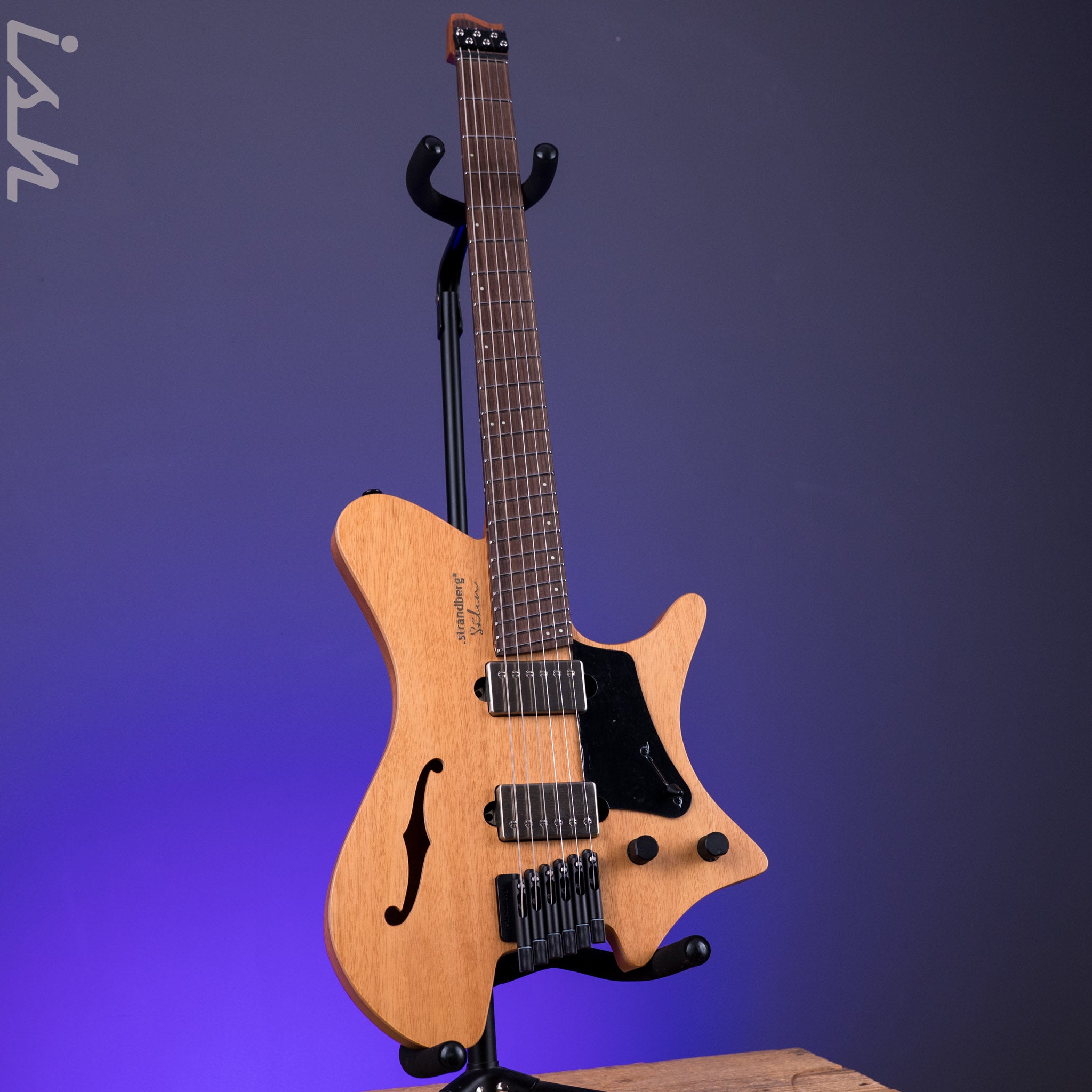 Strandberg Sälen Jazz NX 6 Electric Guitar Natural – Ish Guitars
