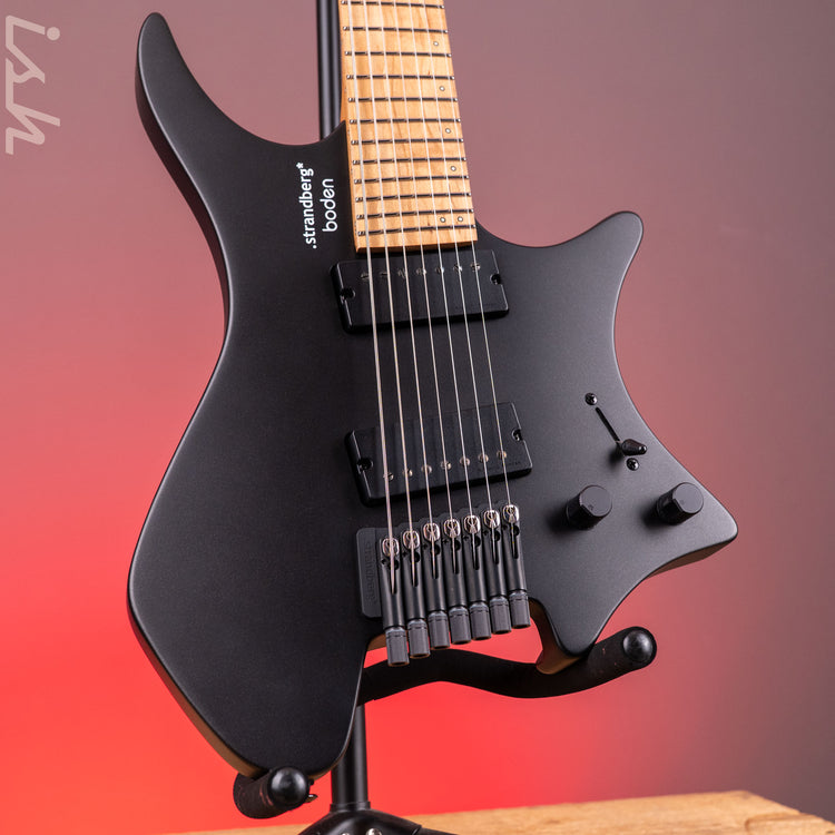 Strandberg Boden Standard N2.7 Black Satin Metallic – Ish Guitars