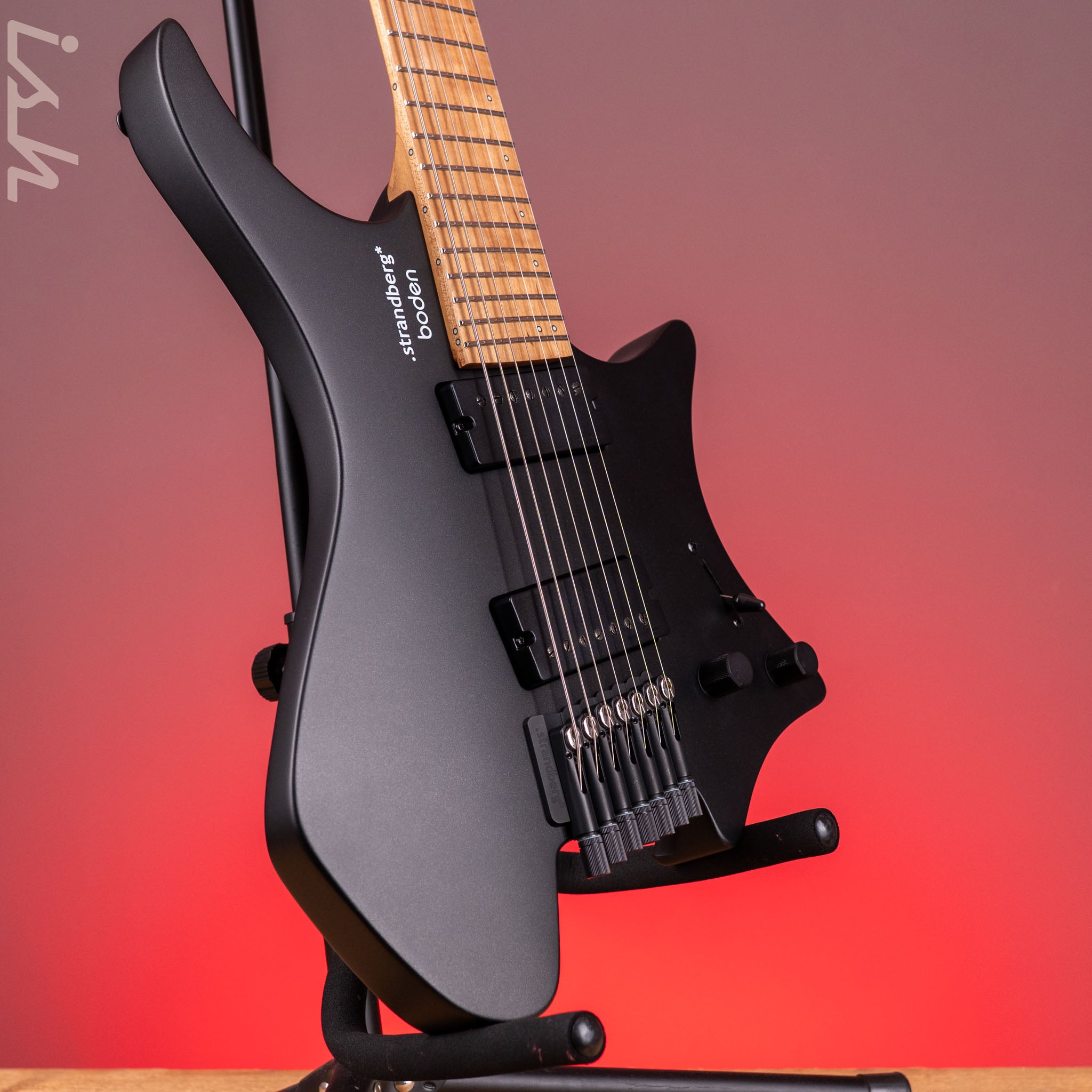 Strandberg Boden Standard N2.7 Black Satin Metallic – Ish Guitars
