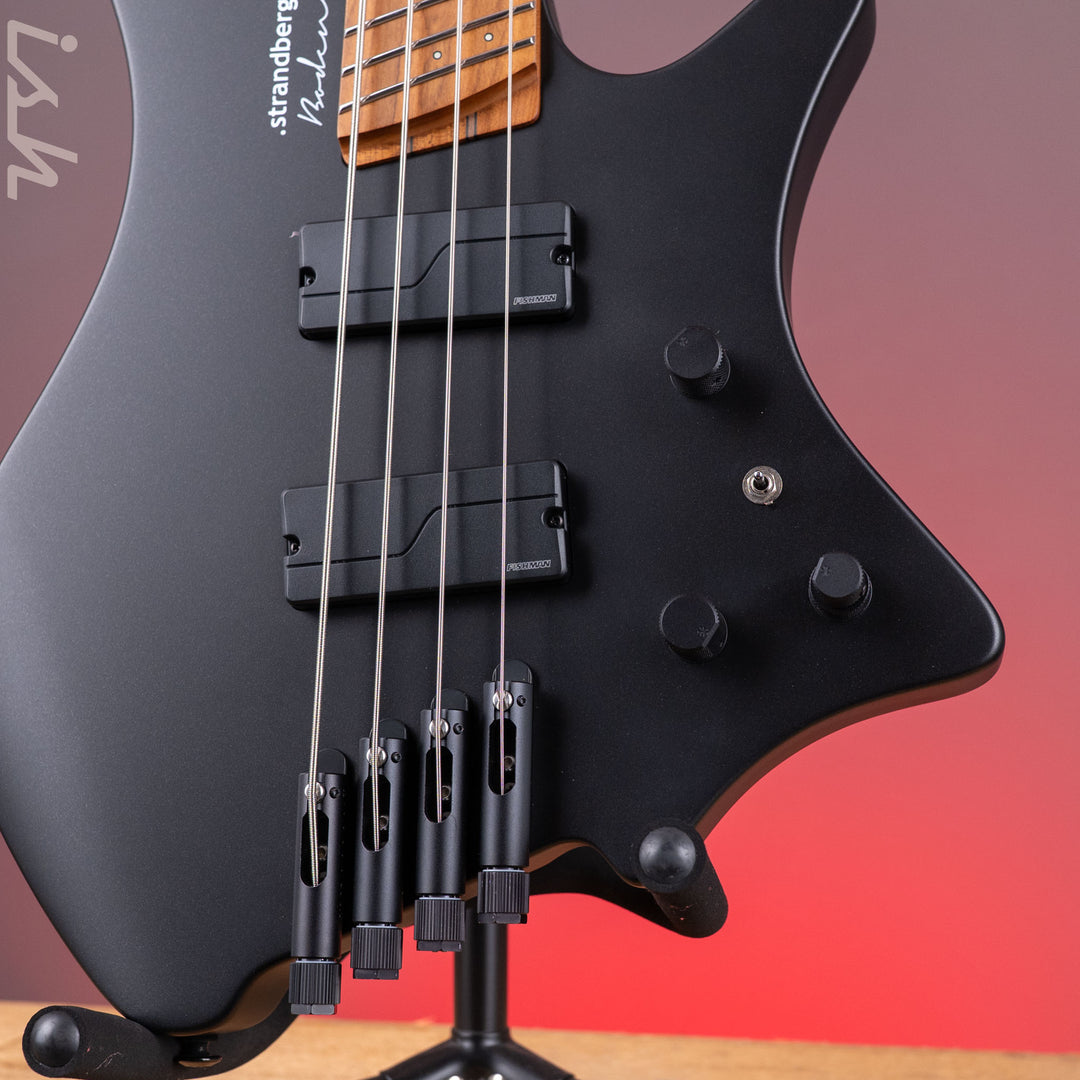 Strandberg Boden Bass Standard 4 Black Metallic *New*