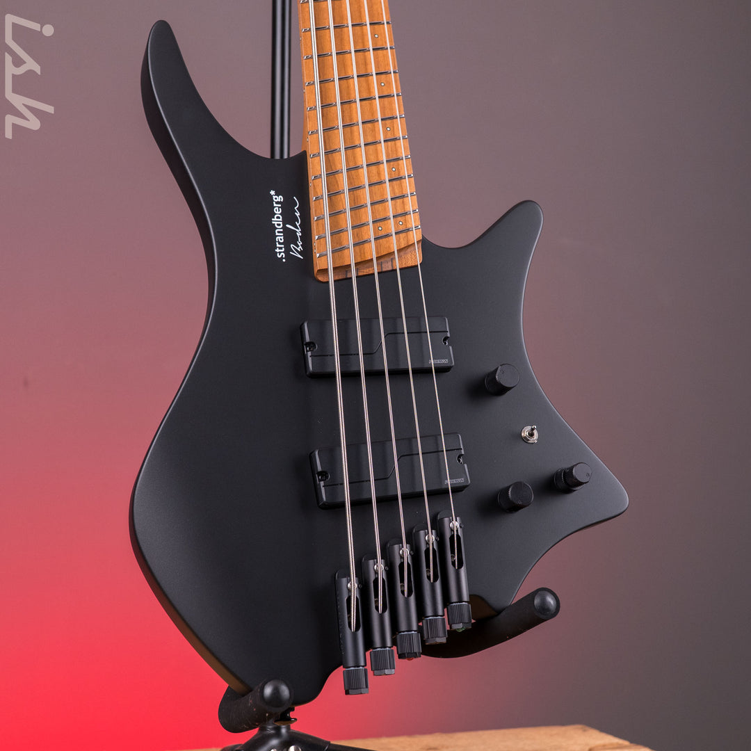 Strandberg Boden Bass Standard 5 Black Metallic *New*