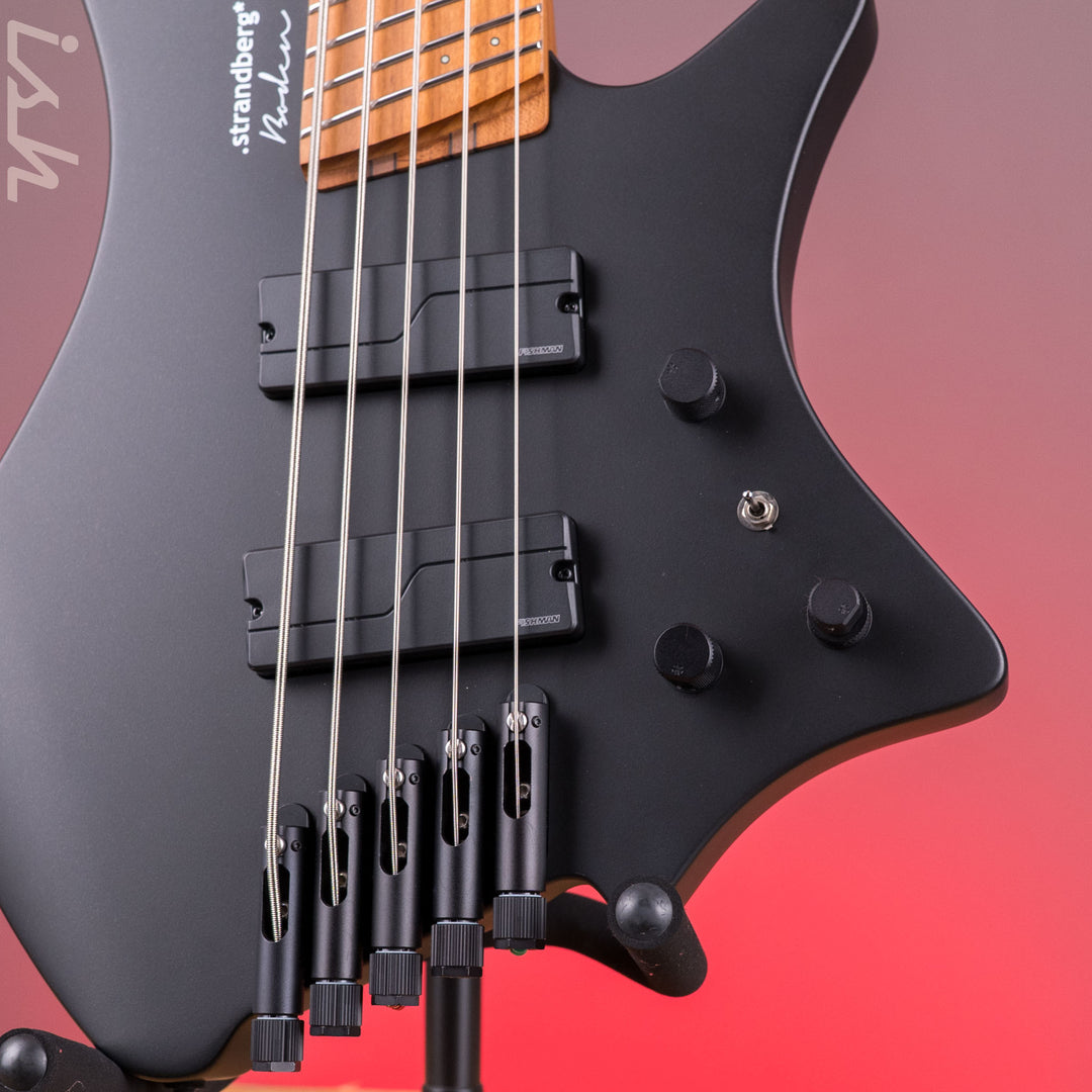 Strandberg Boden Bass Standard 5 Black Metallic *New*