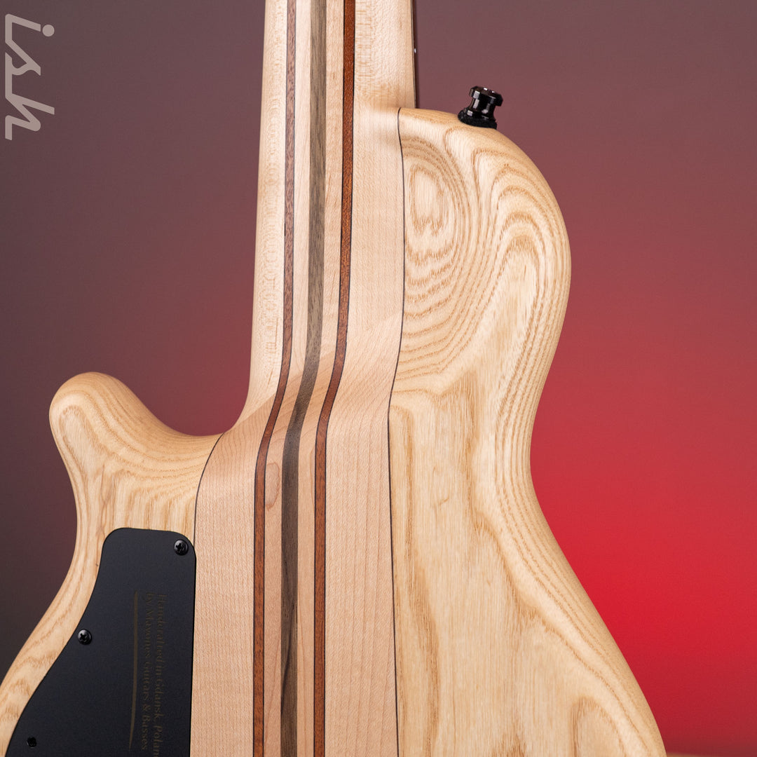 Mayones Cali 5 Mini Bass Buckeye Burl Wenge Fretboard Custom Color