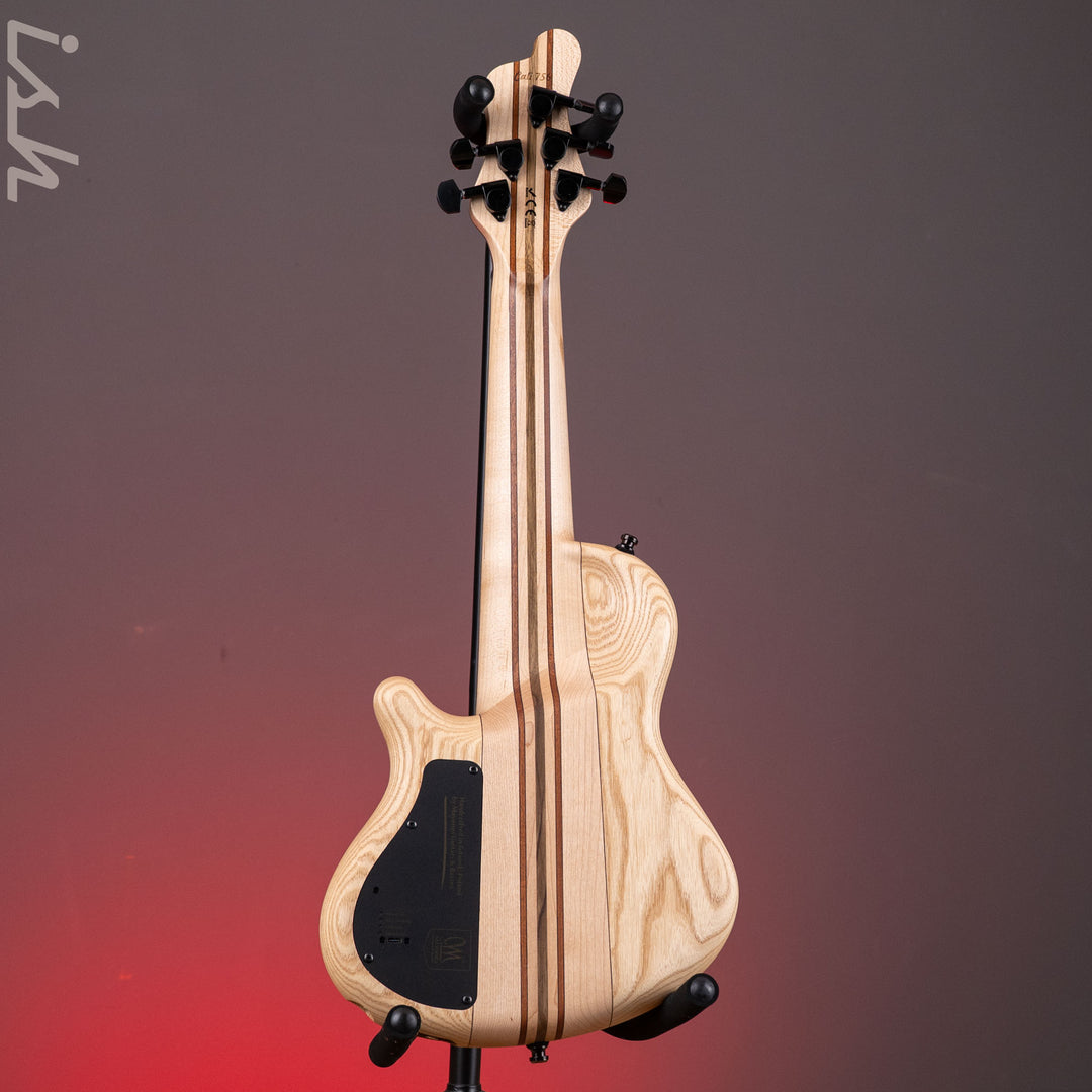 Mayones Cali 5 Mini Bass Buckeye Burl Wenge Fretboard Custom Color