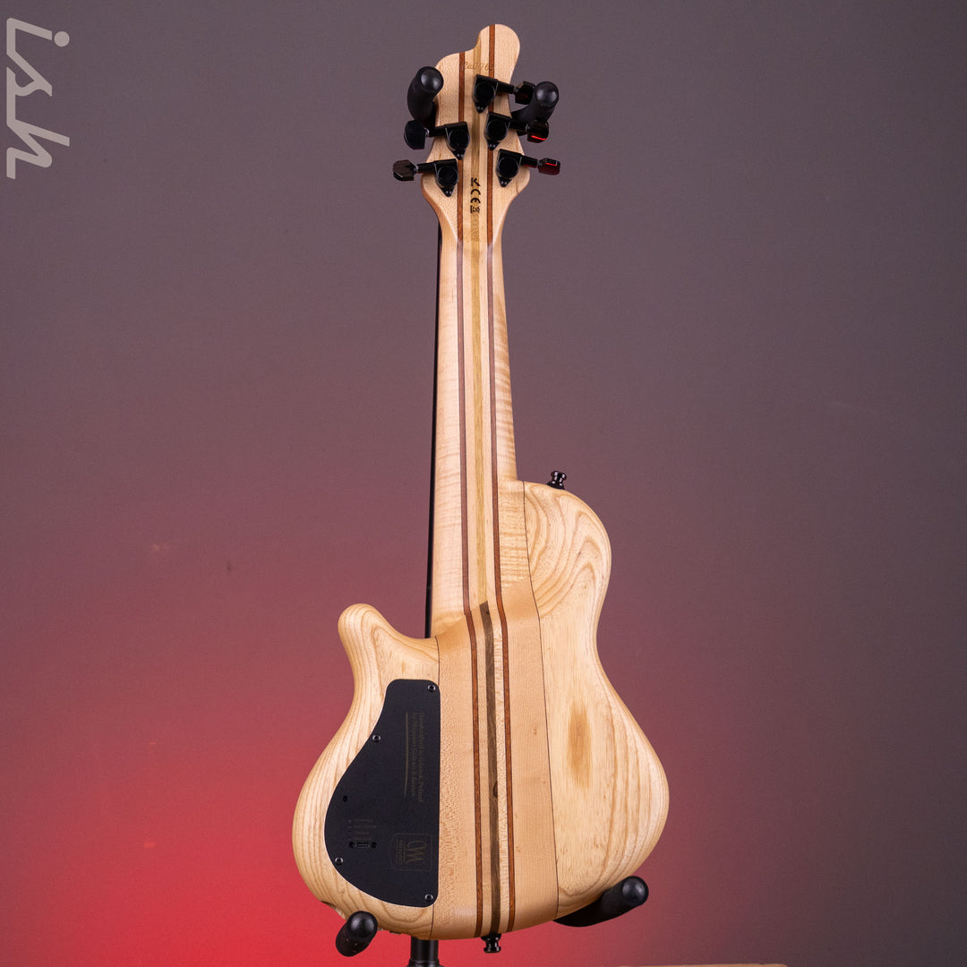 Mayones Cali 5 Mini Bass Spalted Maple Purpleheart Fretboard Custom Color