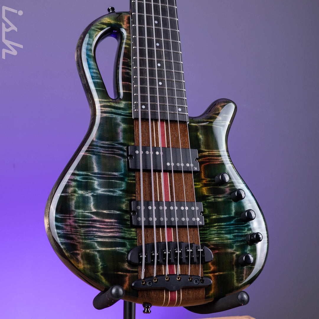 Mayones Caledonius 6-String Bass Curly Poplar Custom Color *Guitar Summit 2026*
