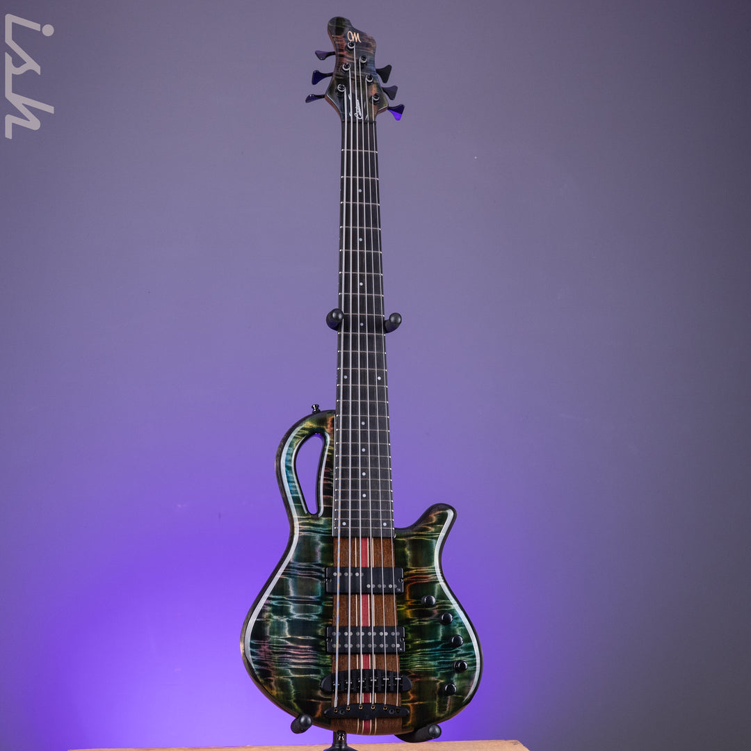 Mayones Caledonius 6-String Bass Curly Poplar Custom Color *Guitar Summit 2026*