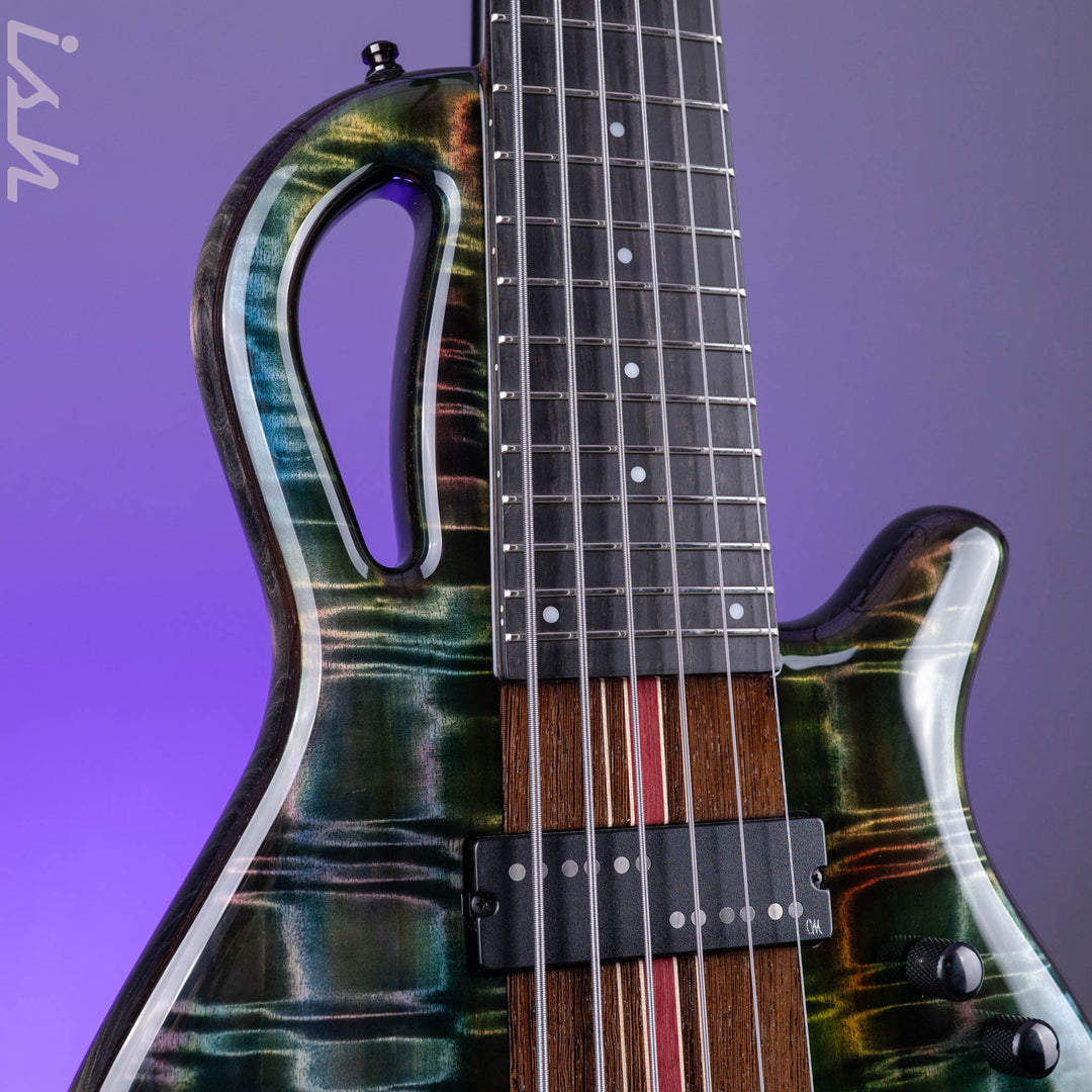 Mayones Caledonius 6-String Bass Curly Poplar Custom Color *Guitar Summit 2026*