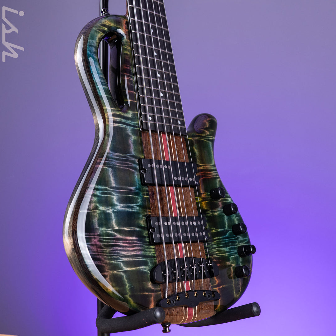 Mayones Caledonius 6-String Bass Curly Poplar Custom Color *Guitar Summit 2026*