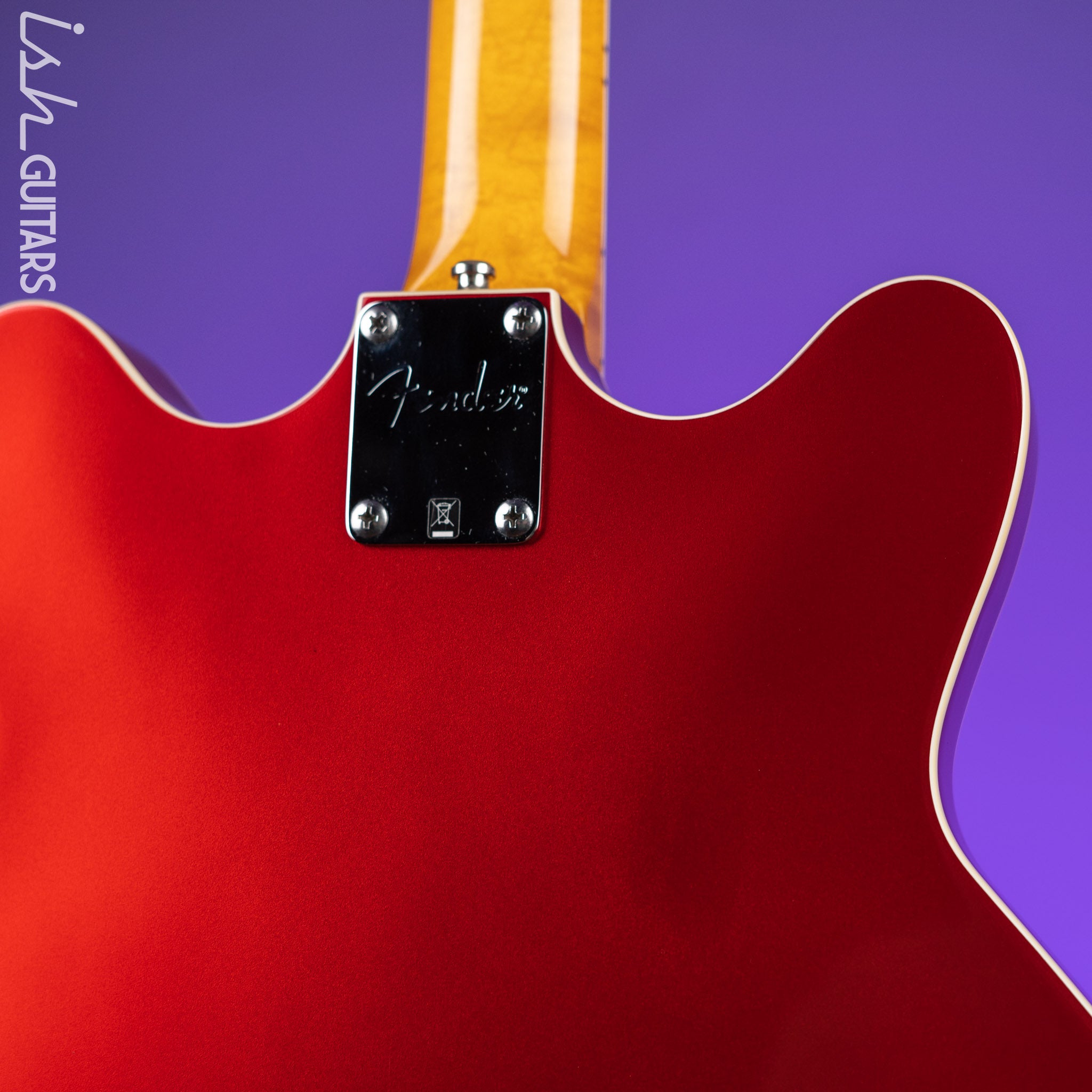 2014 Fender Modern Player Coronado II Candy Apple Red – Ish Guitars