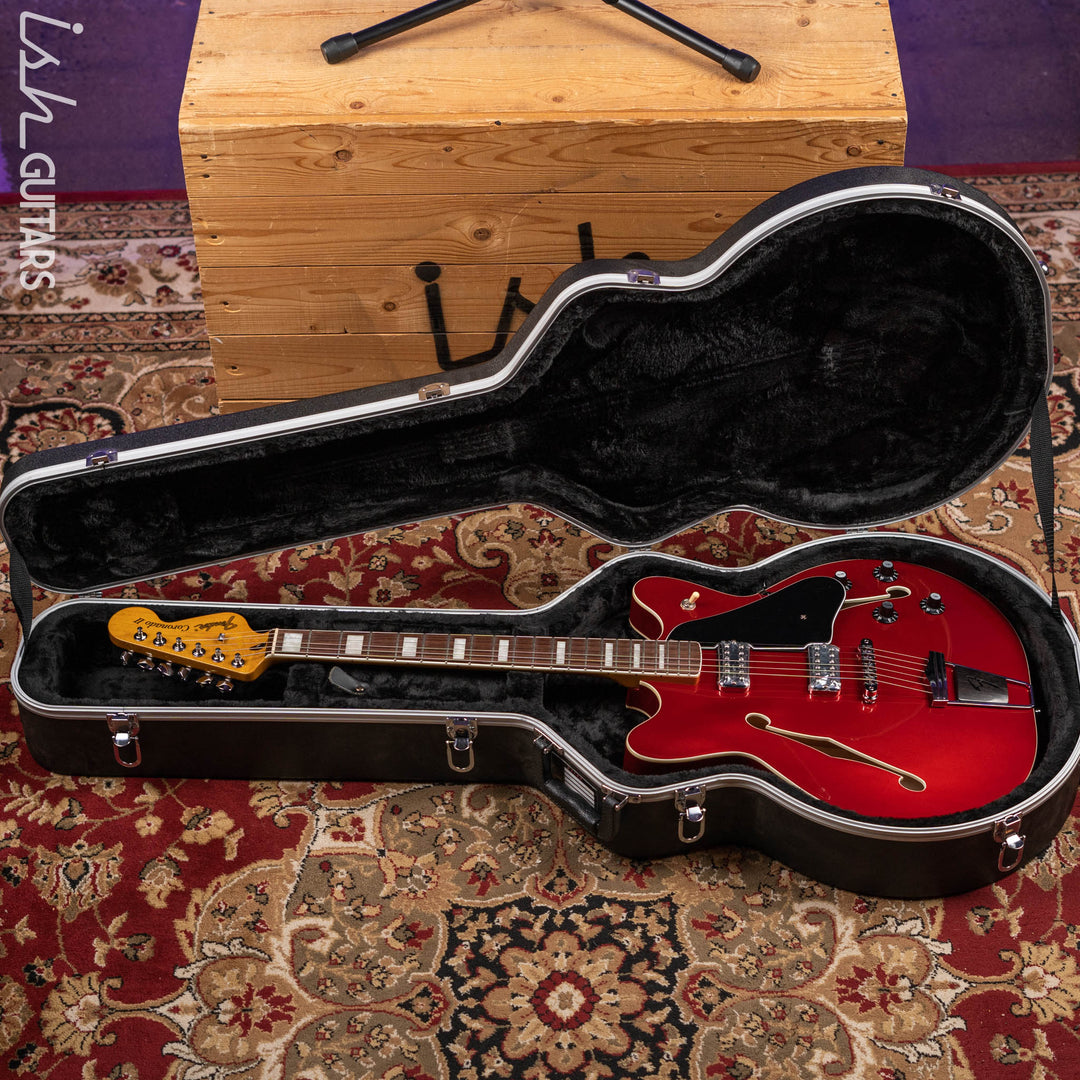 2014 Fender Modern Player Coronado II Candy Apple Red