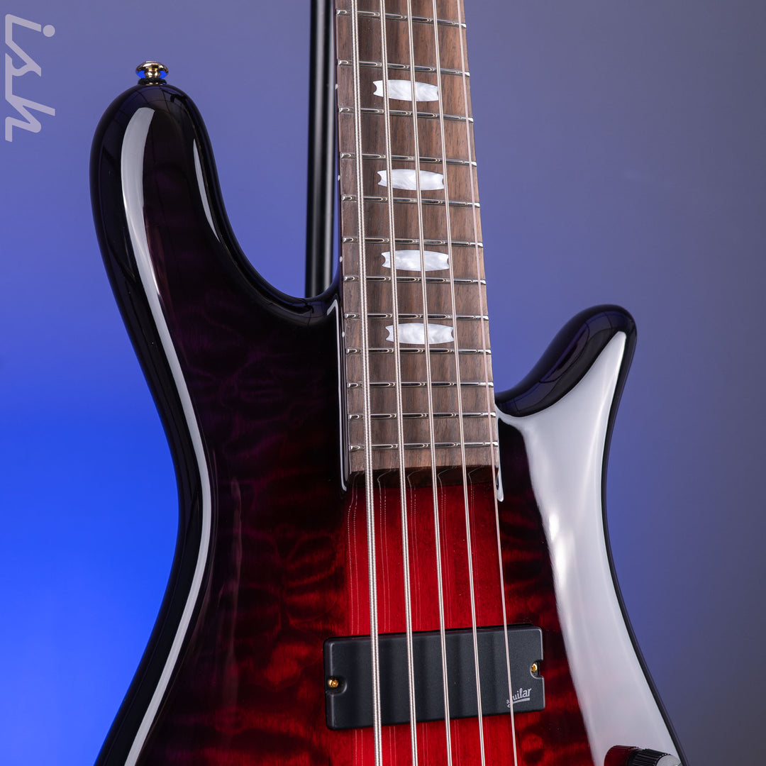 Spector ICON NS-5 Neck Through Purple Cherry *New Release*