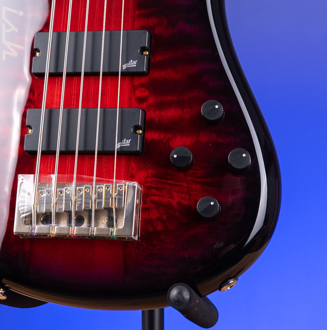 Spector ICON NS-5 Neck Through Purple Cherry *New Release*