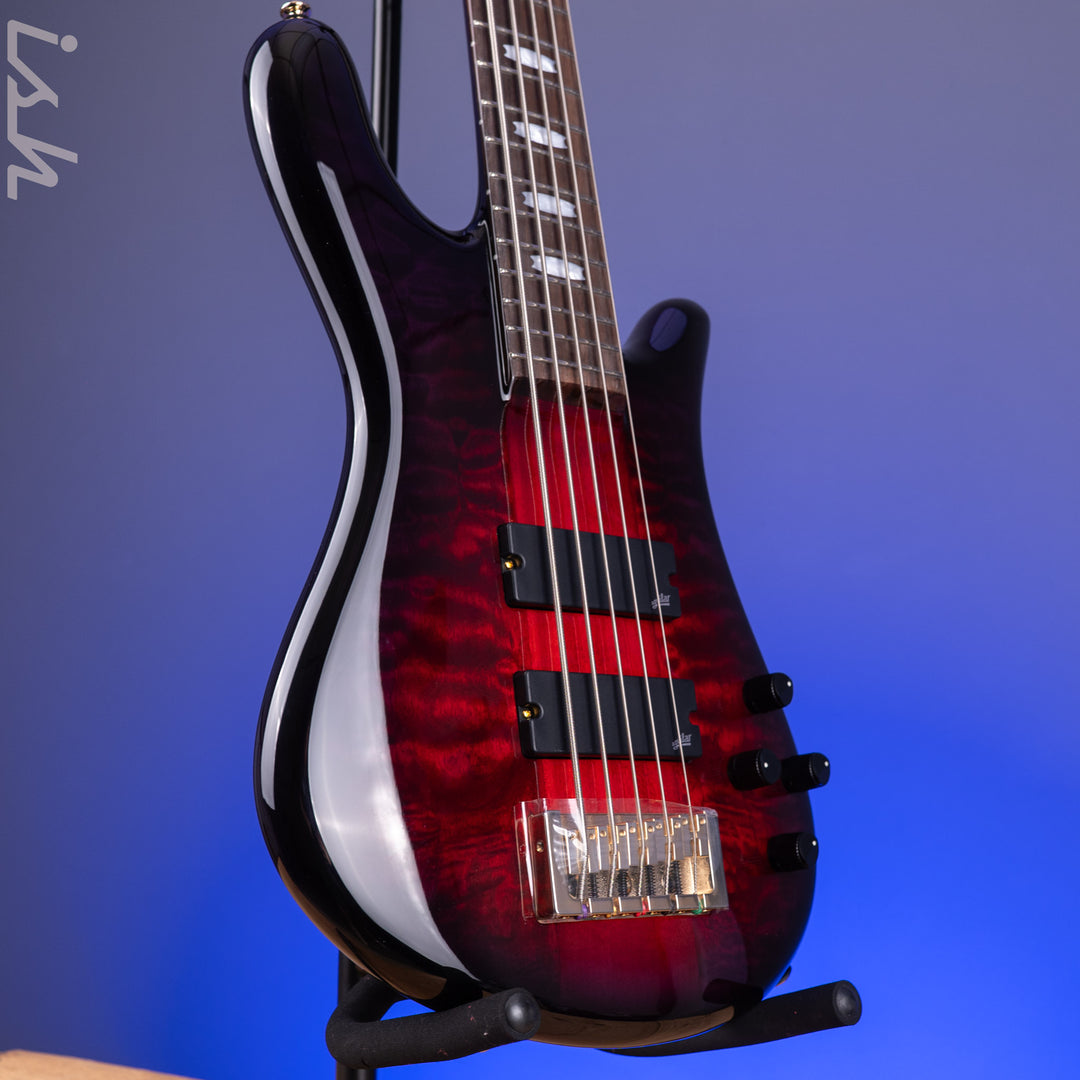 Spector ICON NS-5 Neck Through Purple Cherry *New Release*