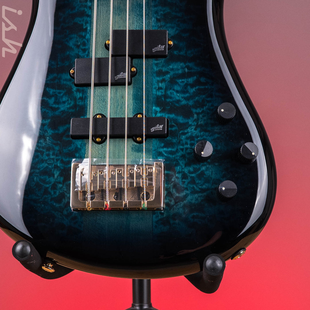 Spector ICON NS-2 Neck Through Black and Blue *New Release*