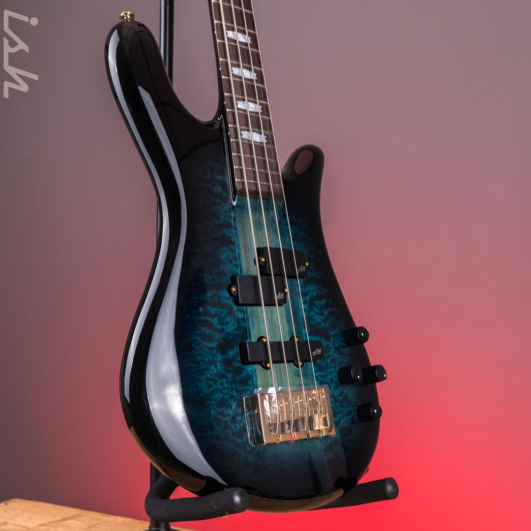 Spector ICON NS-2 Neck Through Black and Blue *New Release*
