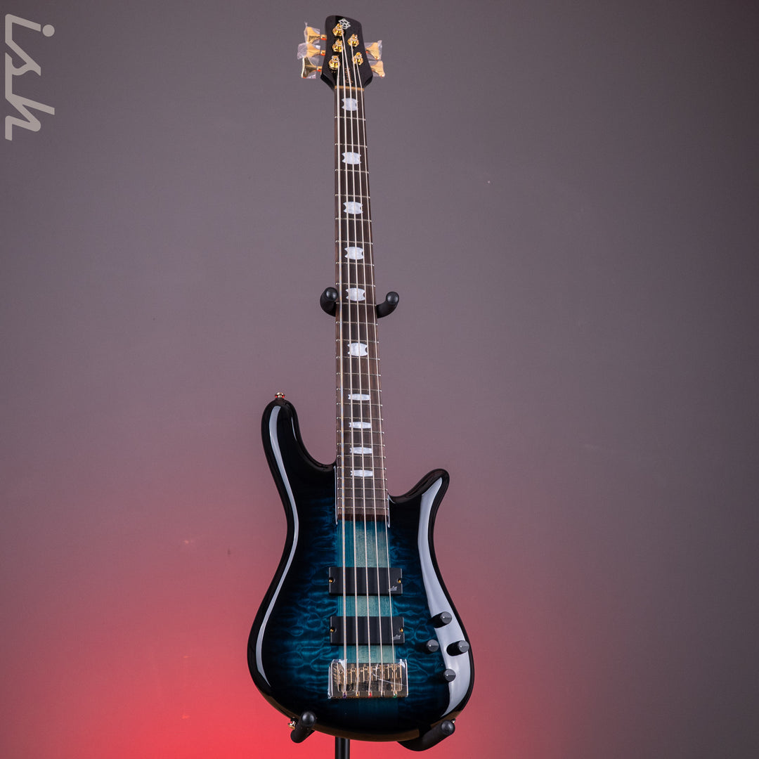 Spector ICON NS-5 Neck Through Black and Blue *New Release*