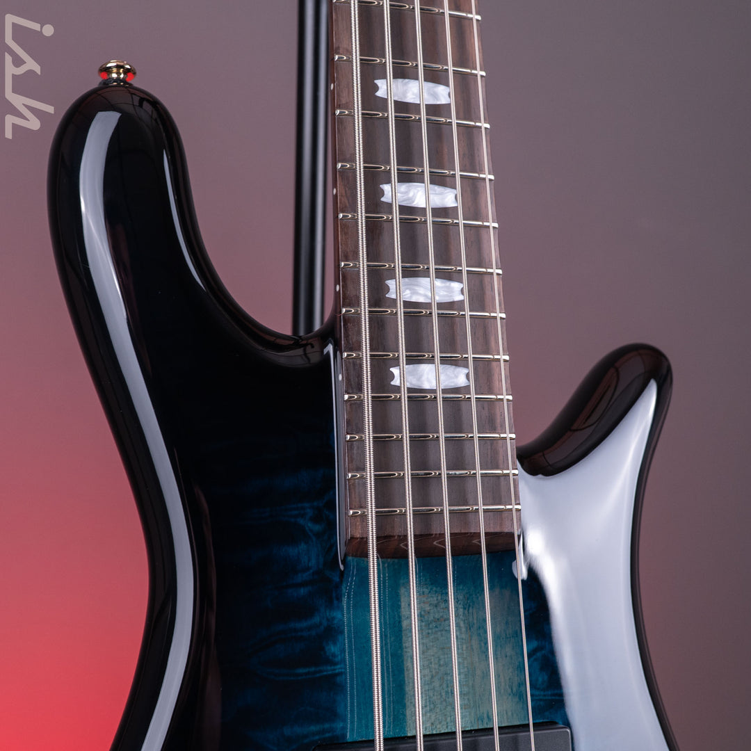 Spector ICON NS-5 Neck Through Black and Blue *New Release*