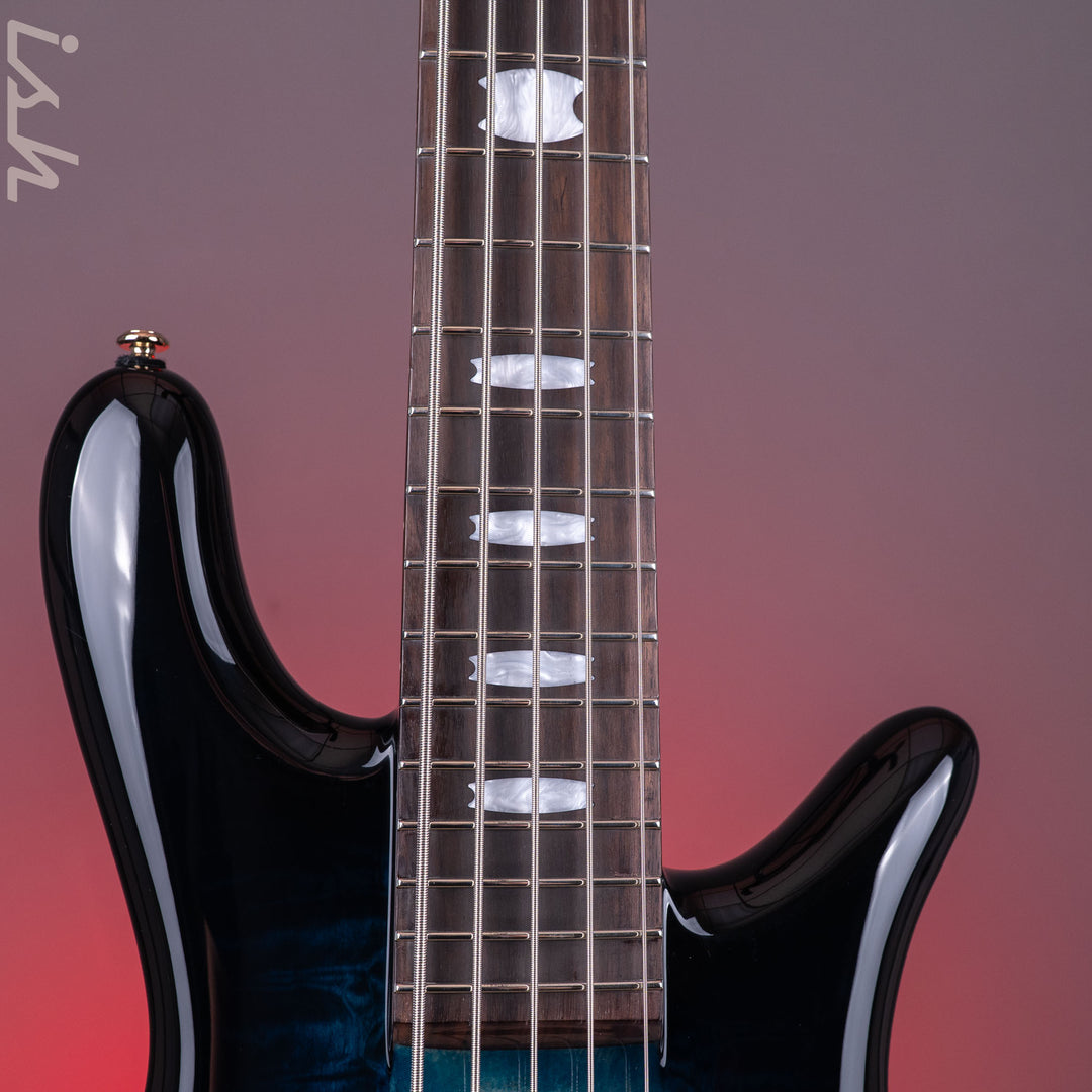 Spector ICON NS-5 Neck Through Black and Blue *New Release*
