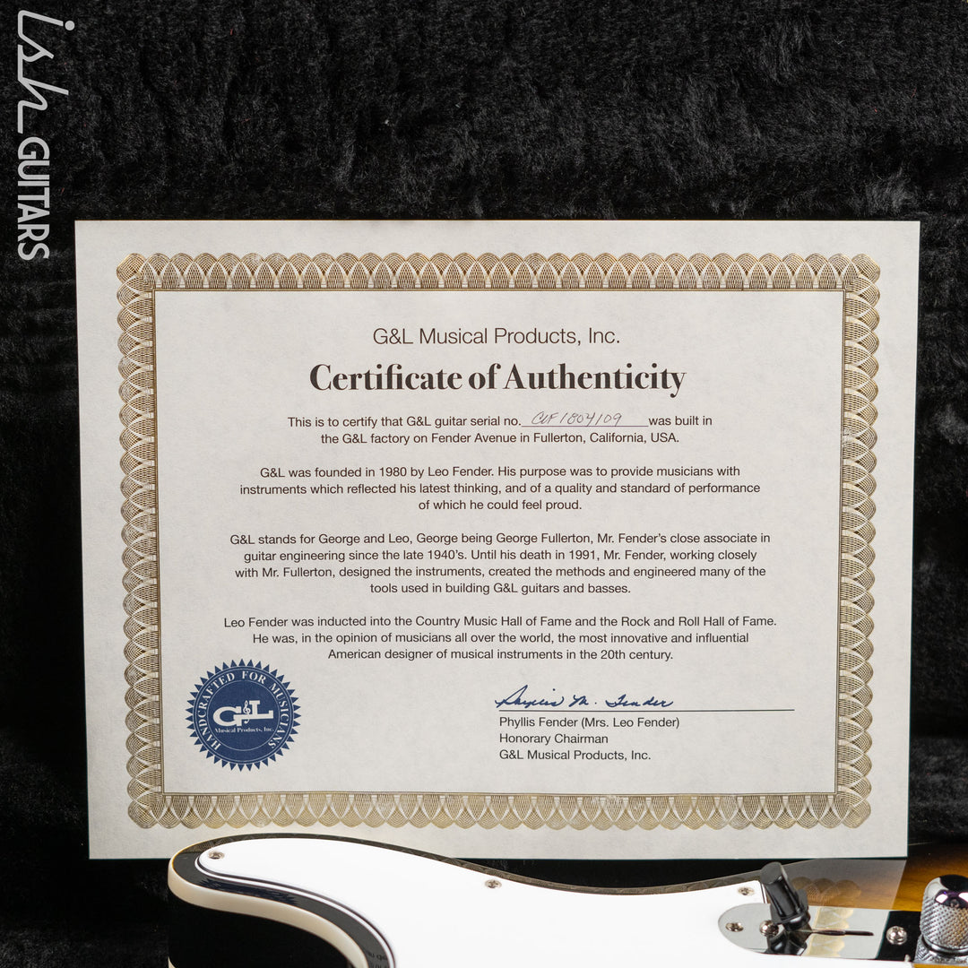 2018 G&amp;L ASAT Z-3 Semi-Hollow 2-Tone Sunburst
