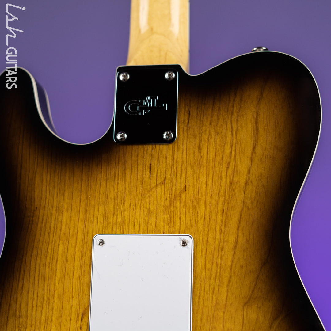 2018 G&amp;L ASAT Z-3 Semi-Hollow 2-Tone Sunburst