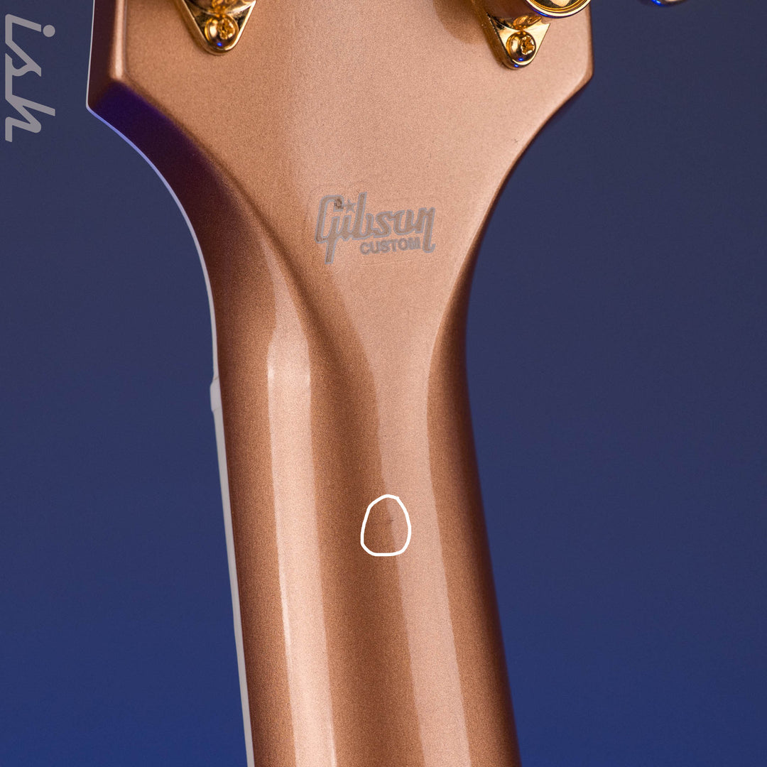 2022 Gibson Les Paul Custom Shop 70th Anniversary PSL Cartridge Brass