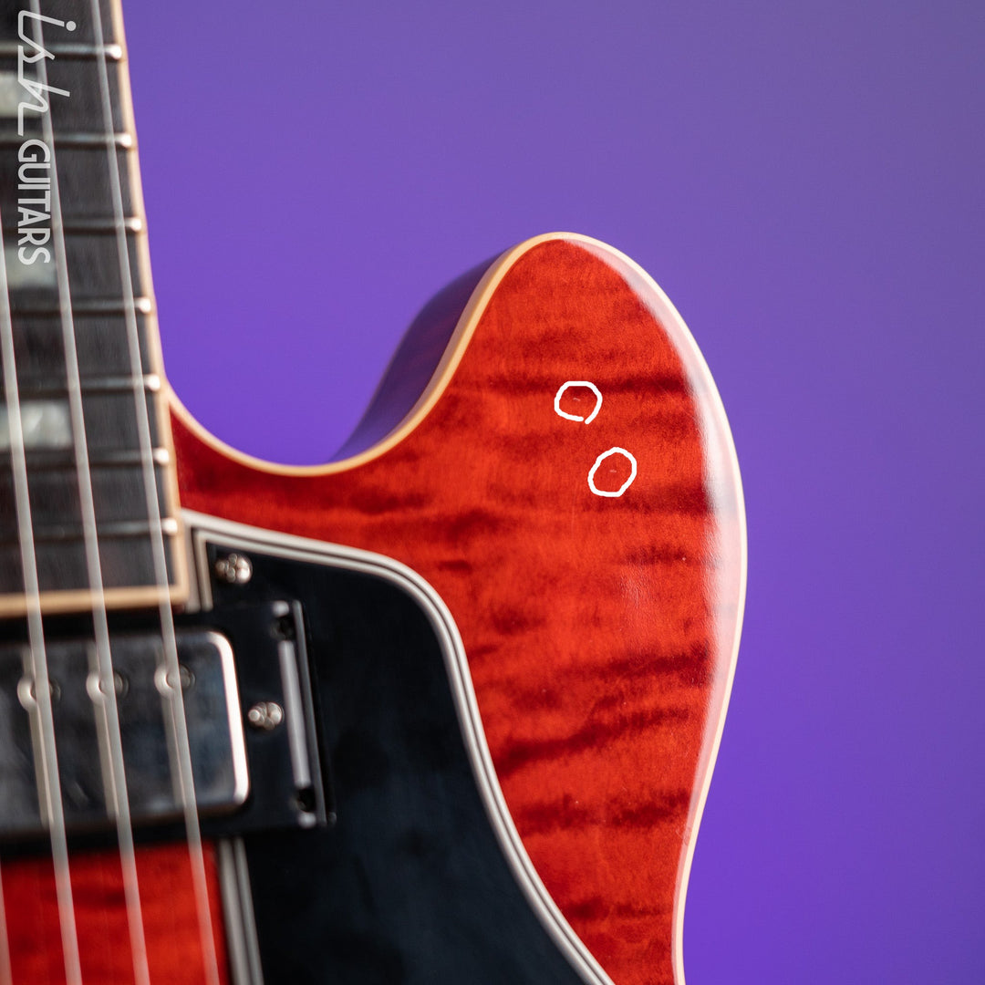 2012 Gibson Custom Shop ES-390 Figured Red