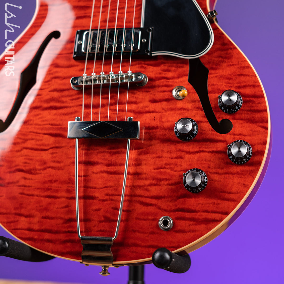 2012 Gibson Custom Shop ES-390 Figured Red