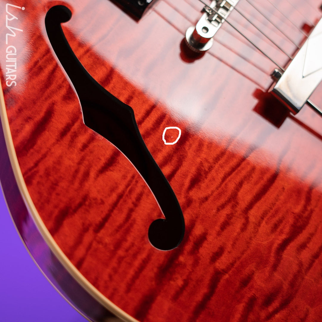 2012 Gibson Custom Shop ES-390 Figured Red