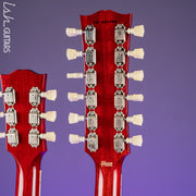 2015 Gibson Custom Shop EDS-1275 Double Neck Cherry Red