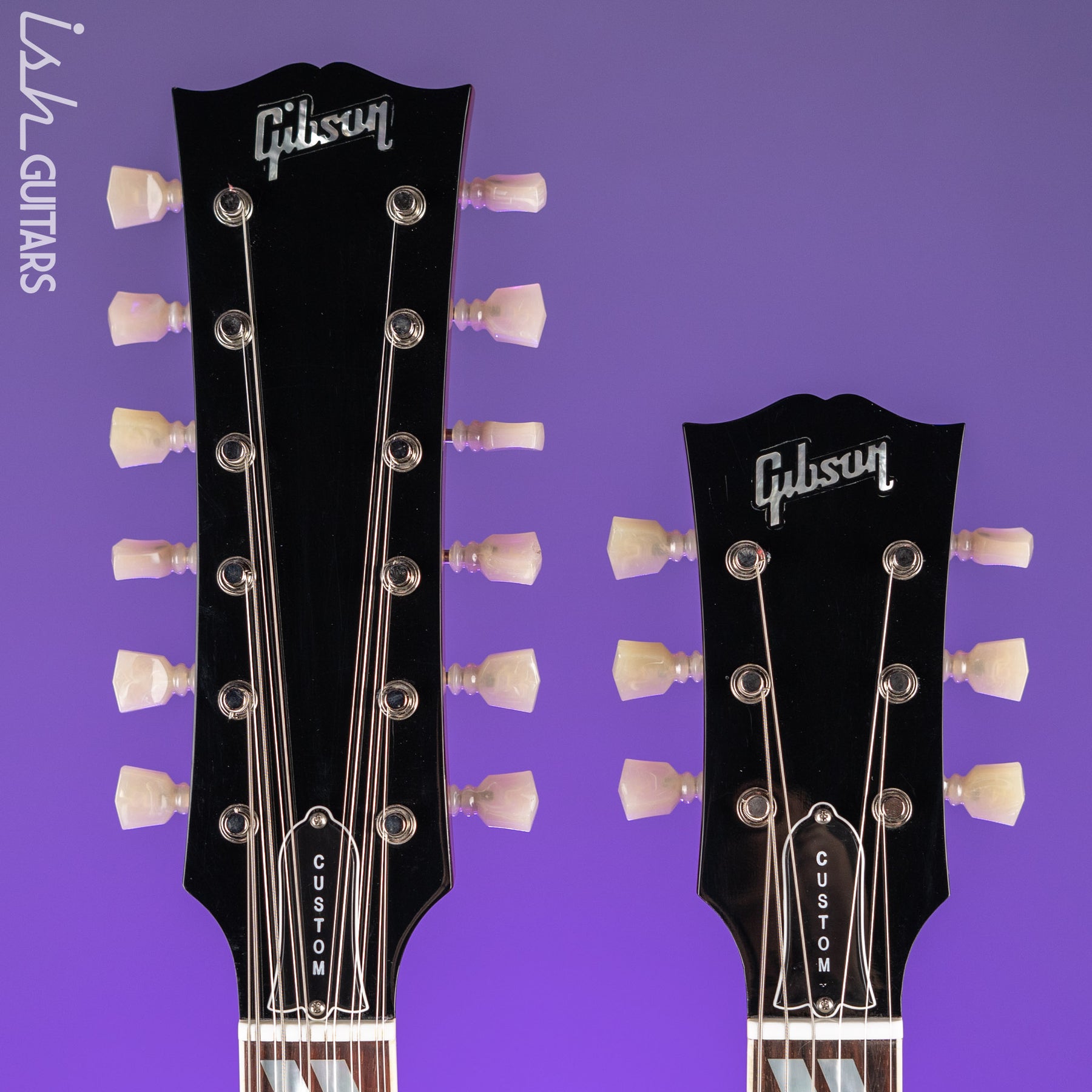 2015 Gibson Custom Shop EDS-1275 Double Neck Cherry Red – Ish Guitars
