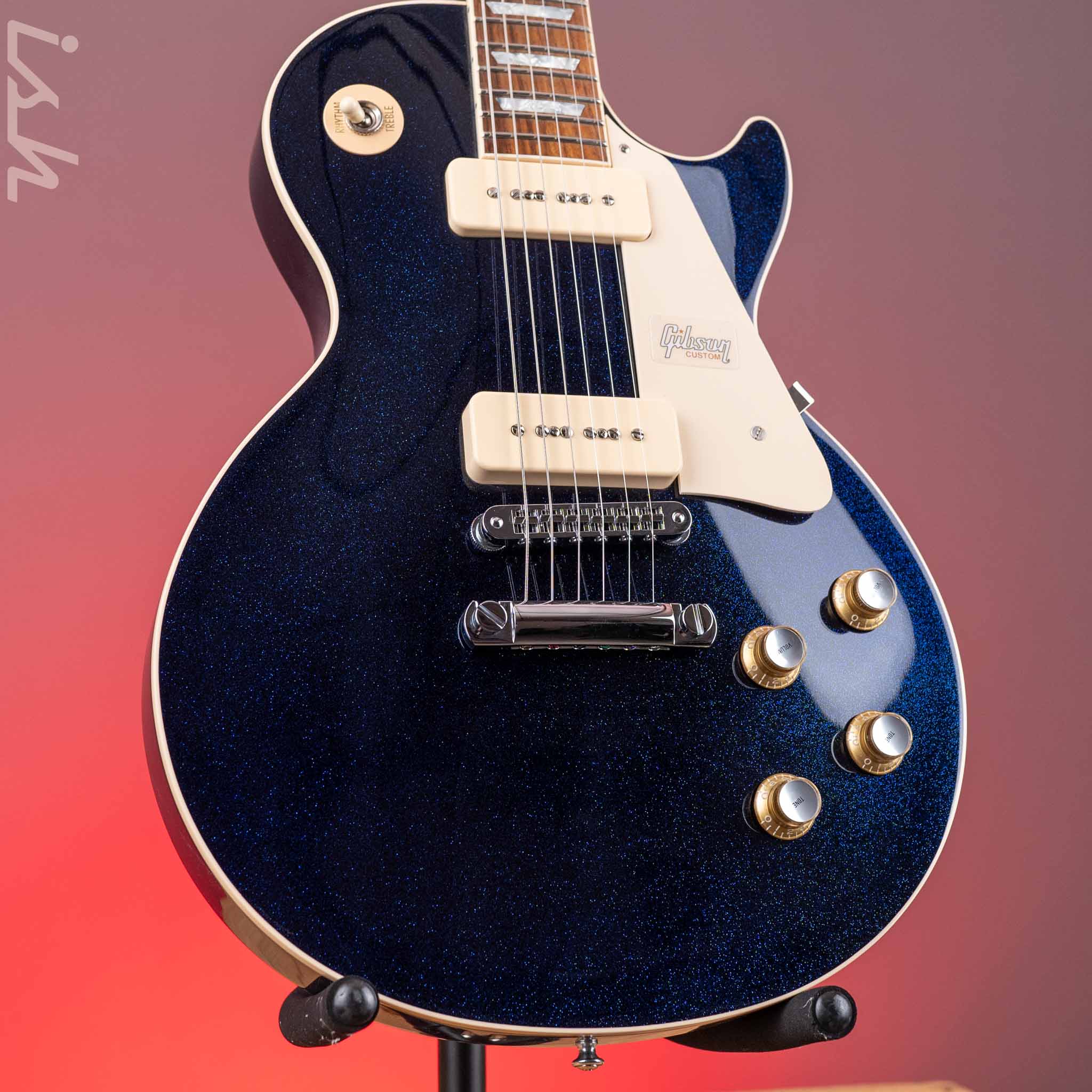 Les Paul Custom P-90 バーブリッジ 2018 Gibson Les Paul Custom Shop Standard P-90 Brunswick Blue