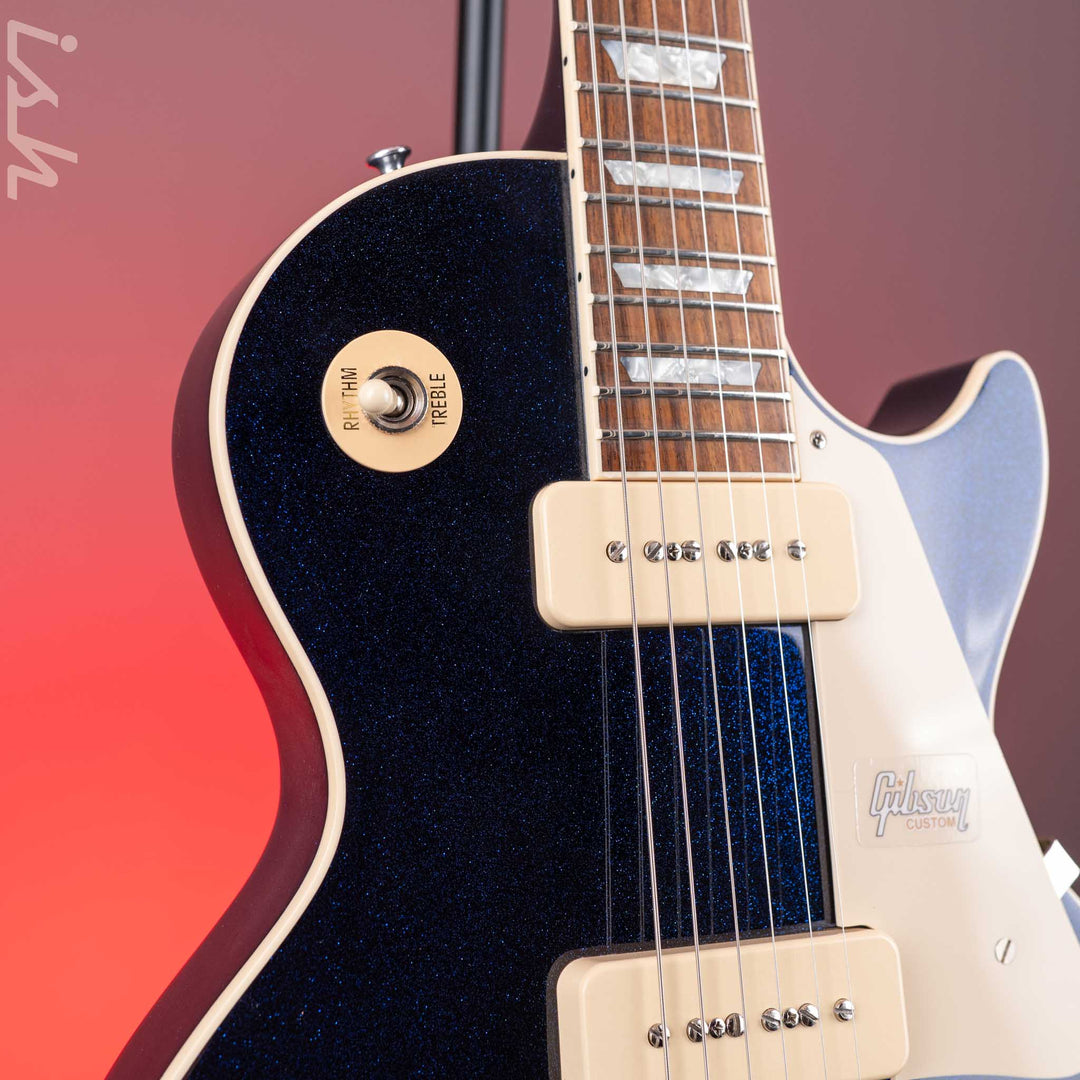 2018 Gibson Les Paul Custom Shop Standard P-90 Brunswick Blue Sparkle
