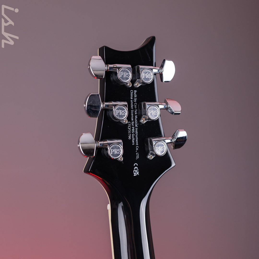 2022 PRS SE Hollowbody II Black Doghair