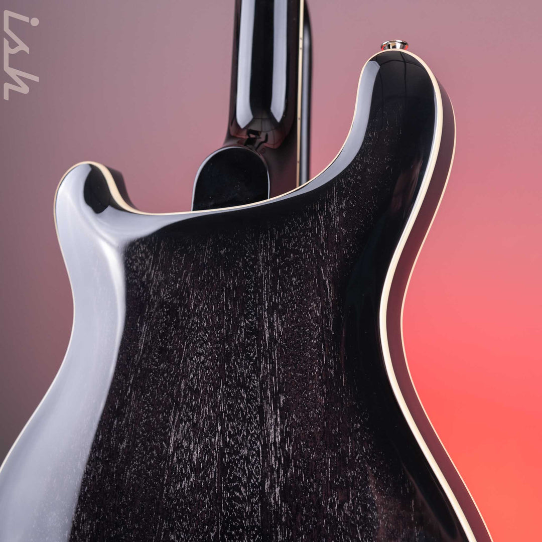 2022 PRS SE Hollowbody II Black Doghair