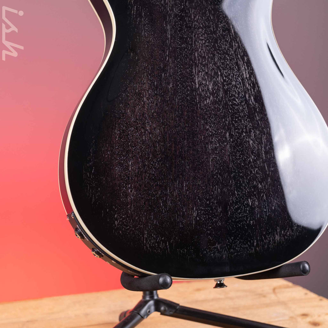2022 PRS SE Hollowbody II Black Doghair