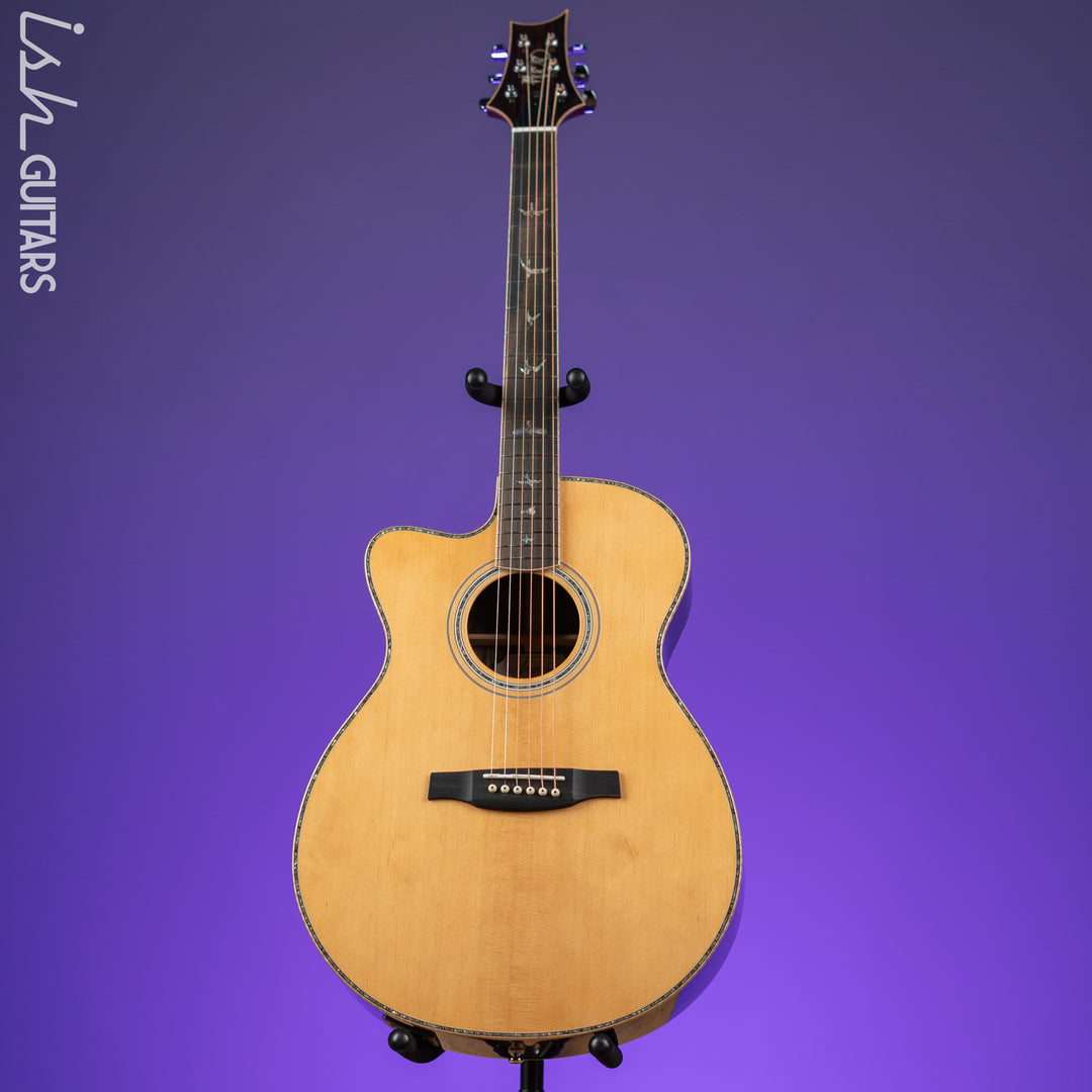 PRS SE AL60E Left Handed Acoustic-Electric Guitar Natural