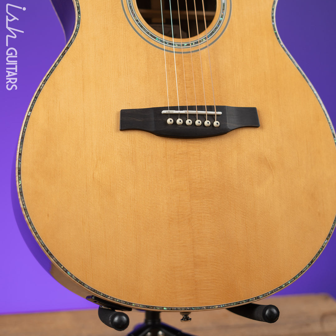PRS SE AL60E Left Handed Acoustic-Electric Guitar Natural