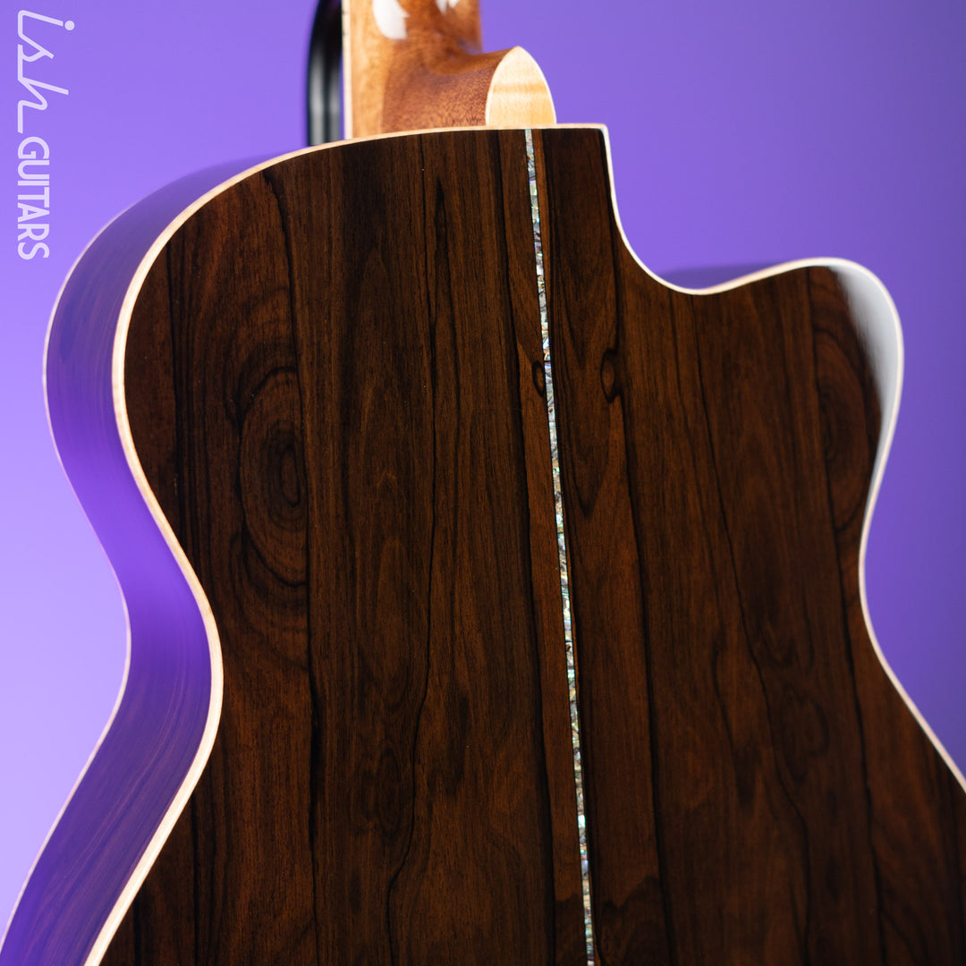 PRS SE AL60E Left Handed Acoustic-Electric Guitar Natural