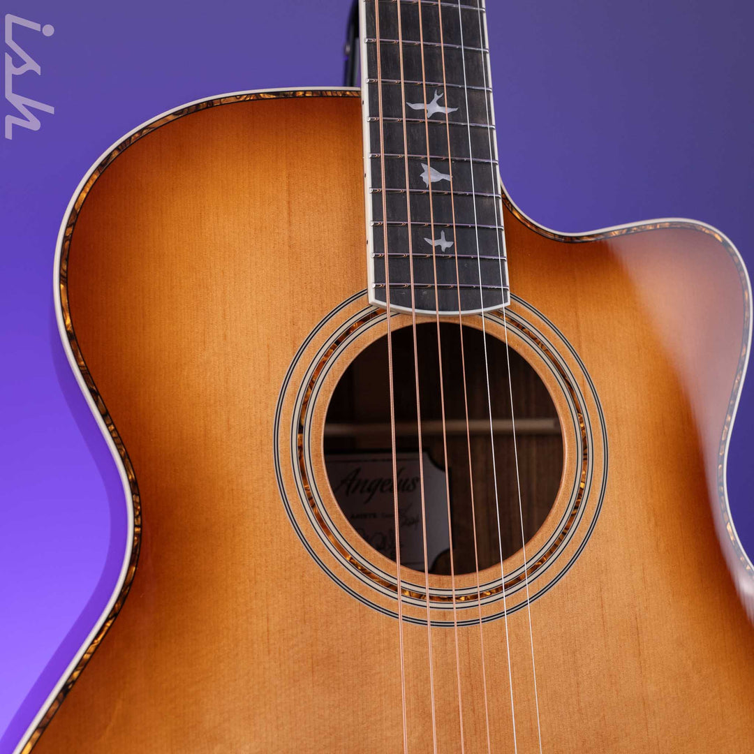 PRS SE A40 Angelus Acoustic-Electric Guitar Tobacco Sunburst