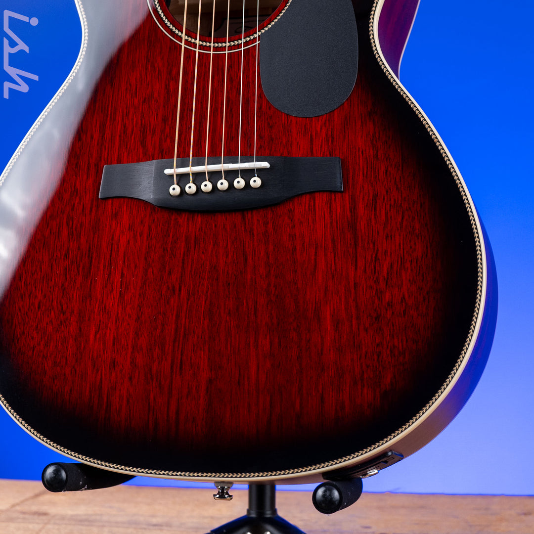 PRS SE Parlor P20E Fire Red Burst *2025 Release!*