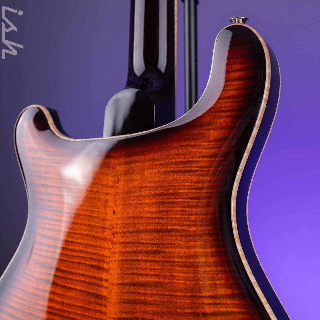 PRS SE Hollowbody II Piezo Orange Tiger Smokeburst *2025 Release!*