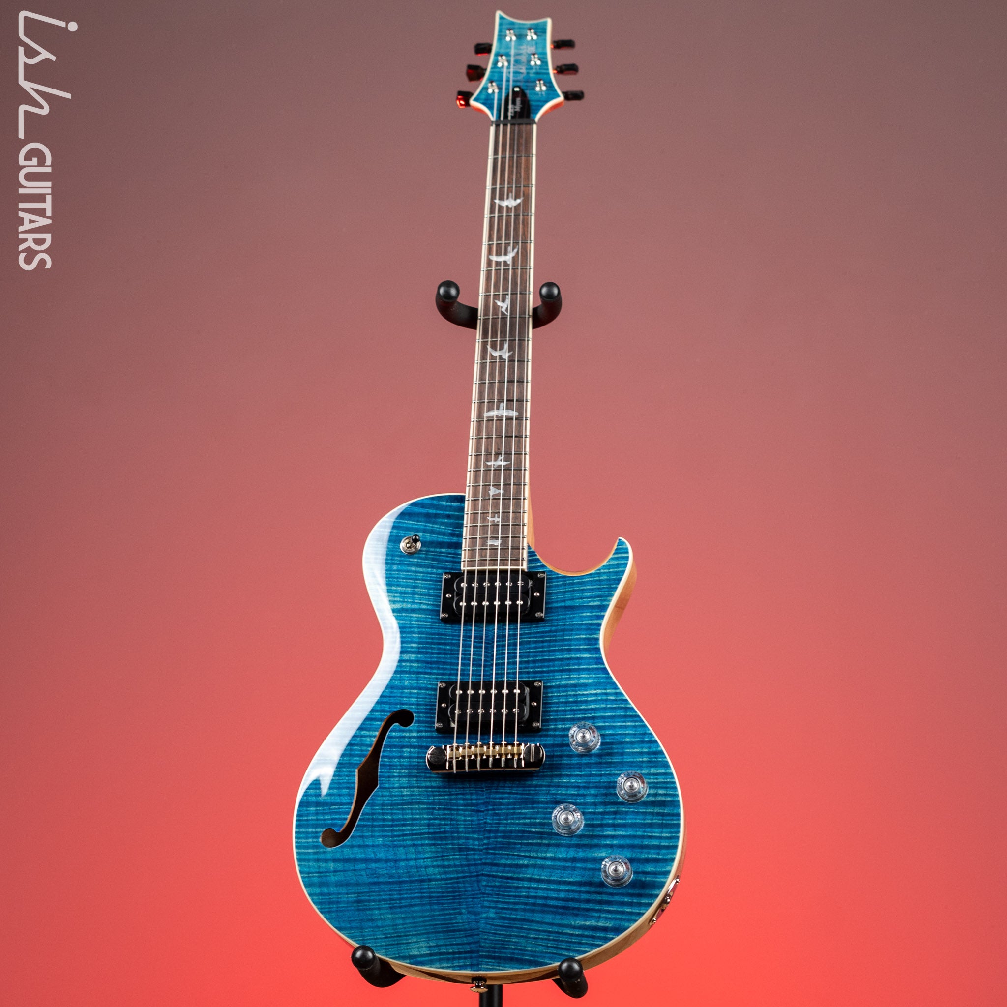 2022 PRS SE Zach Myers 594 Semi-Hollow Myers Blue – Ish Guitars