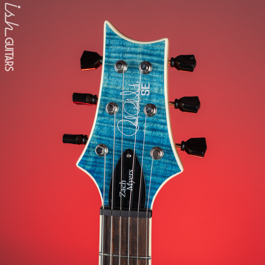 2022 PRS SE Zach Myers 594 Semi-Hollow Myers Blue