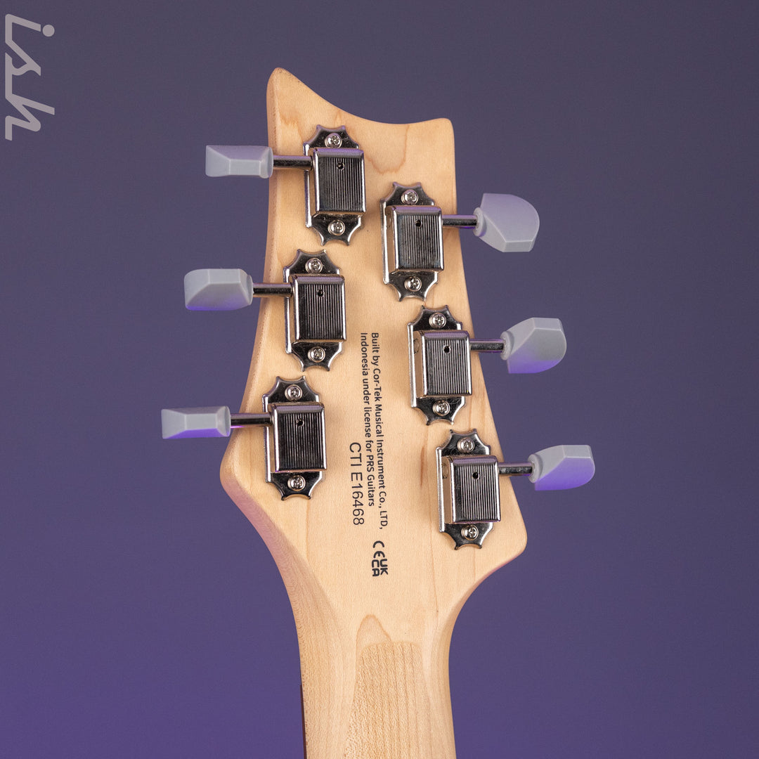 2021 PRS SE Silver Sky Moon White Demo