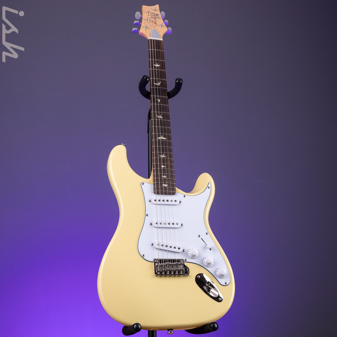 2021 PRS SE Silver Sky Moon White Demo