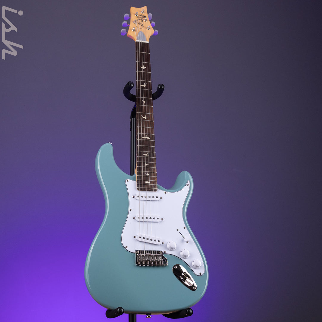 2021 PRS SE Silver Sky Stone Blue Demo