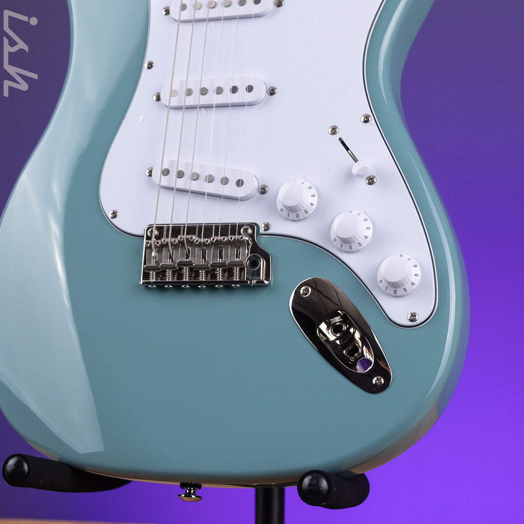 2021 PRS SE Silver Sky Stone Blue Demo