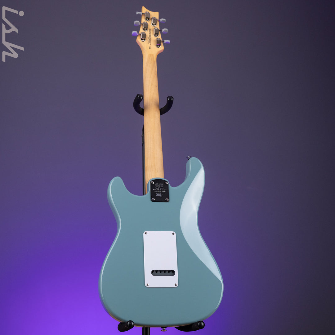 2021 PRS SE Silver Sky Stone Blue Demo