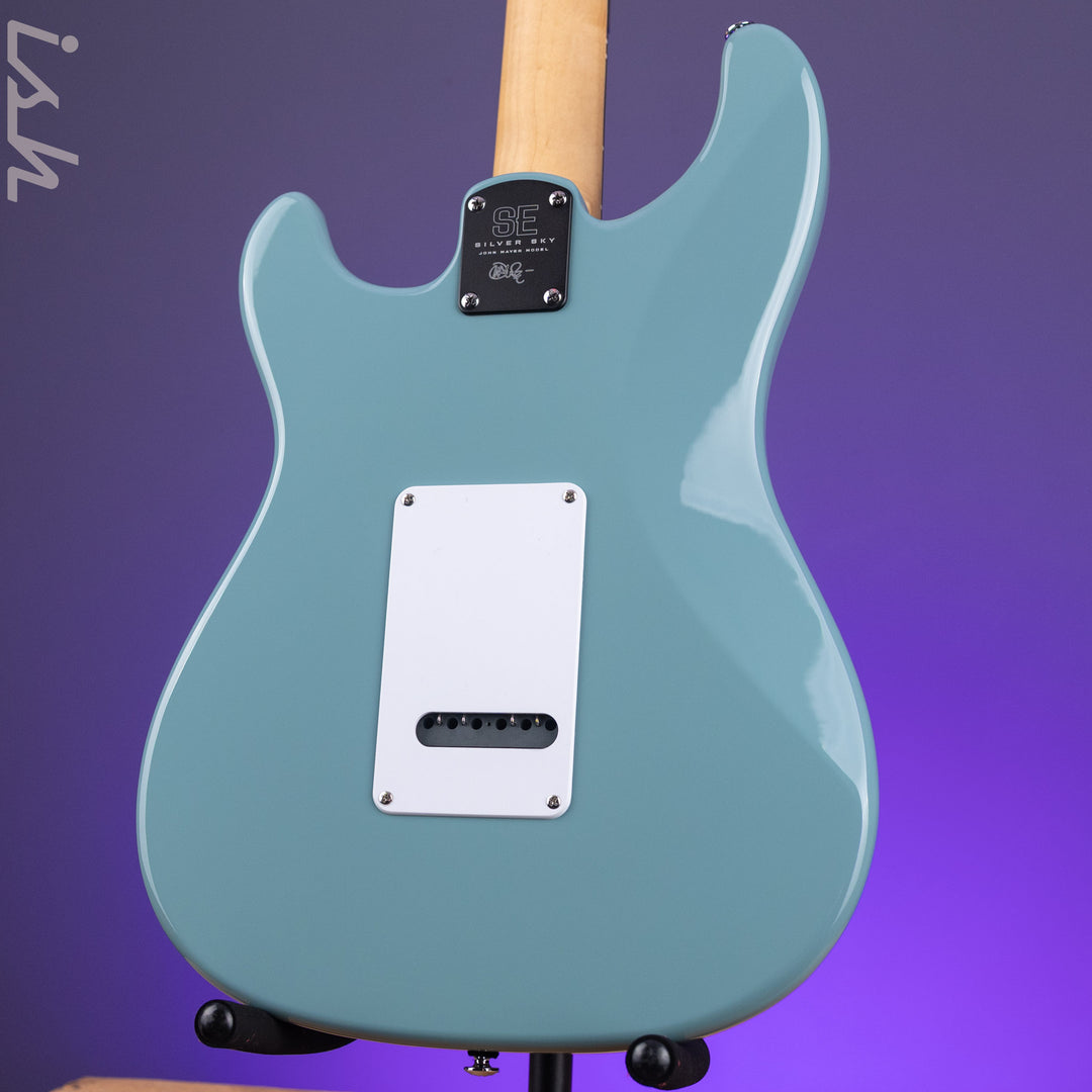 2021 PRS SE Silver Sky Stone Blue Demo